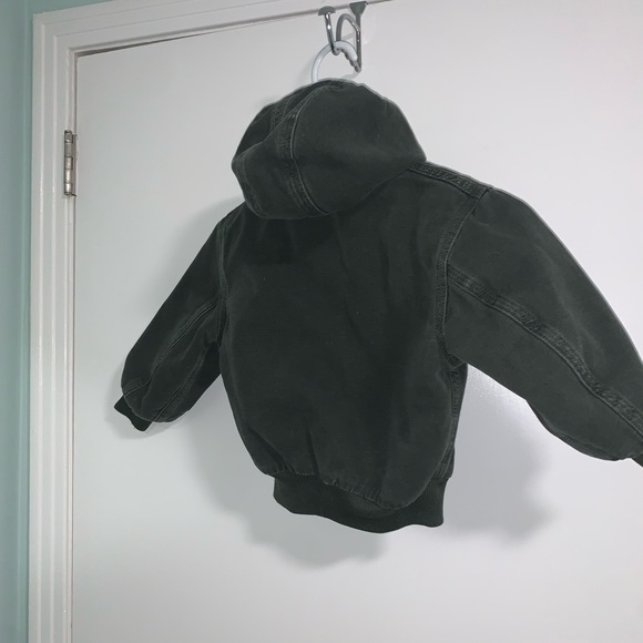 Carhartt Children’s Insulated Hooded Full Zip Coat Jacket Size 3T - Picture 6 of 6